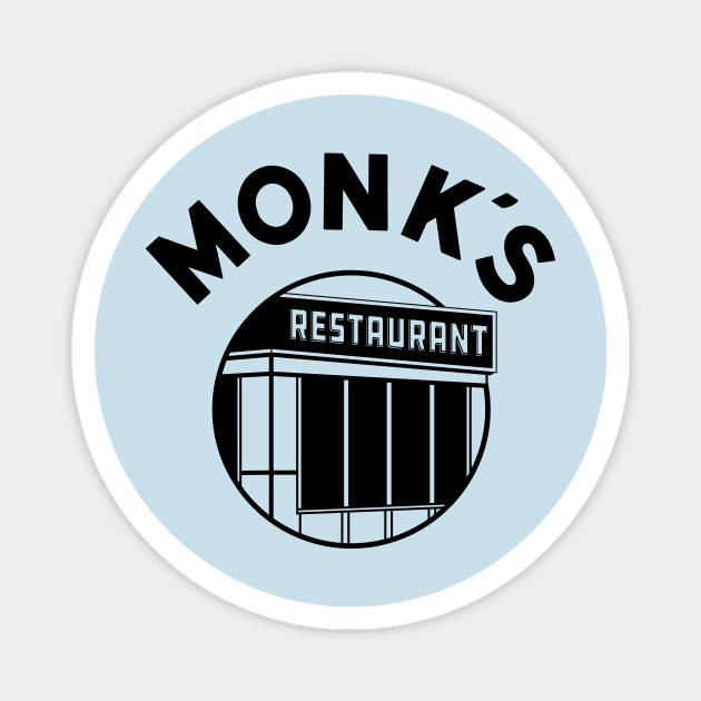 Monk's Cafe Magnet by sombreroinc